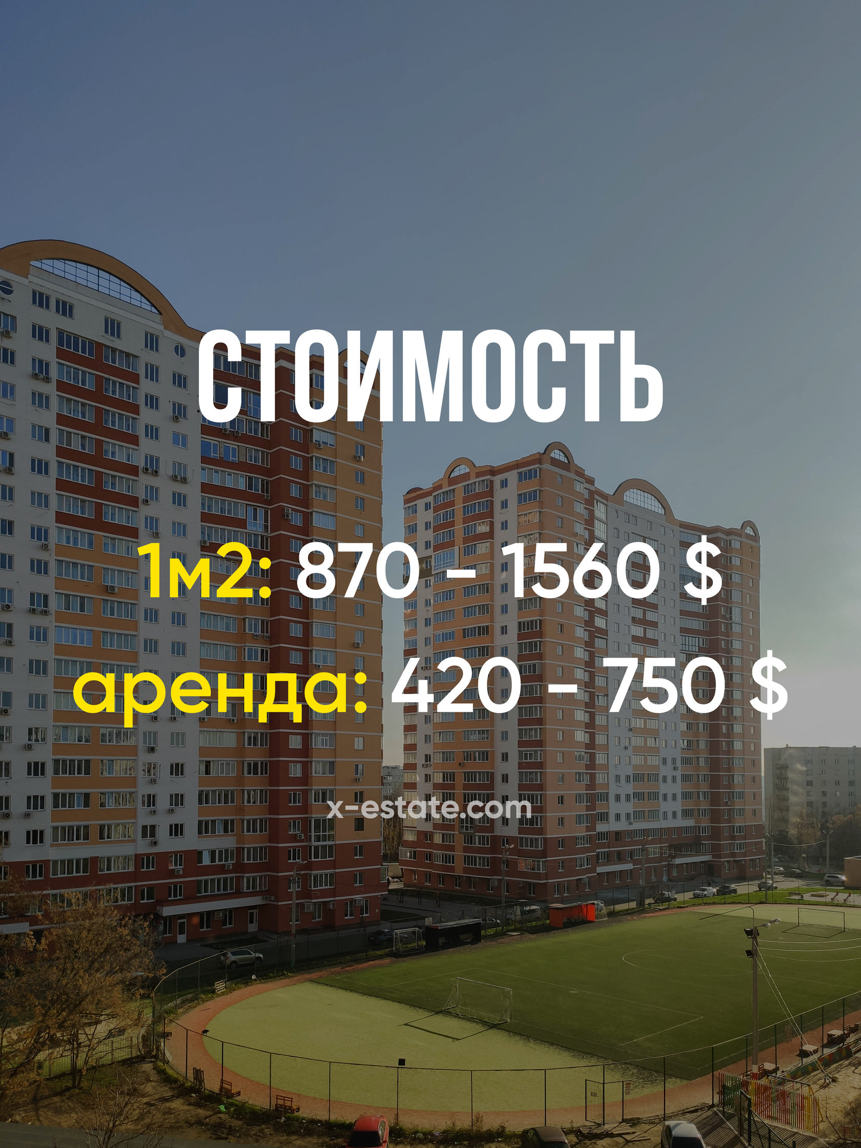 Стоимость квартир в ЖК Дуэт